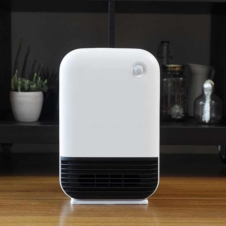 パワフル　加湿大風量パネルセラミックヒーター　人感・室温センサー付き 新品 MAXIM WIDE HEAT（人感/室温センサー付 大風量 加湿パネルセラミック