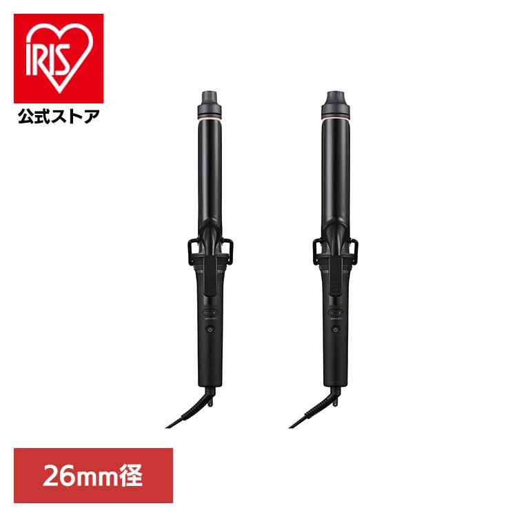 Tescom ヘアアイロン 26mm 温度調節 時短 サロン プロフェッショナル プロテクトイオン カールアイロン ブラック NIM326B-K NIM332B-K テスコム Tescom カール アイロン ヘアアイロン 26 32 プロフェショナル 温度調節 時短 サロン ブラック 送料無料 テスコム（TESCOM） ヘアアイロン 26mm 温度調節 時短 サロン