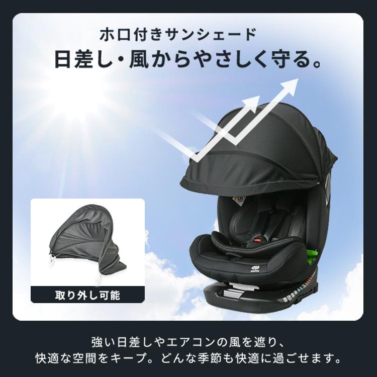 チャイルドシート II ISOFIX 360度回転 新品未使用 チャイルドシート 新生児 R129 ロングユース おでかけ 360度回転式