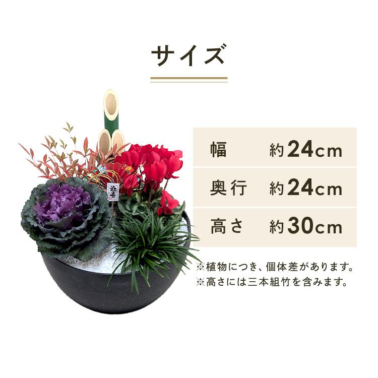 寄せ植え 門松 おからポット お正月飾り 年神様お迎え 年神様目印 五穀
