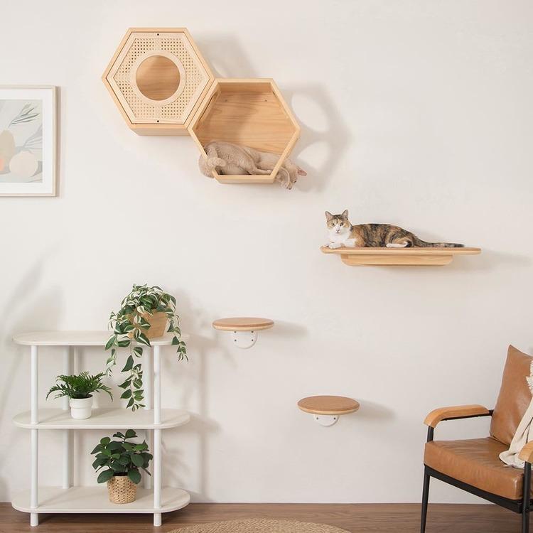 キャットウォーク キャットステップ 猫用品 ペット用品 猫家具 壁掛け