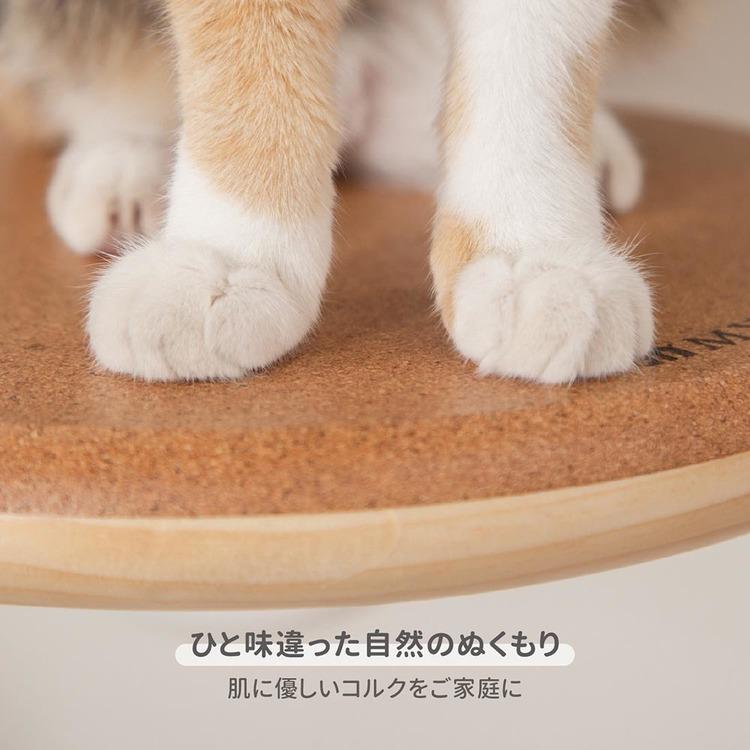 キャットウォーク キャットステップ 猫用品 ペット用品 猫家具 壁掛け シニア猫 ペット共生 猫部屋 短足猫 CORK‐R MYZOO MZ0027_3