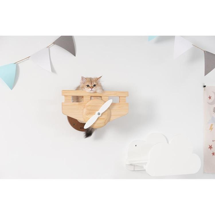 キャットウォーク キャットステップ 猫用品 ペット用品 猫家具 爪研ぎ 壁掛け ペット共生 猫部屋 賃貸おすすめ PLANE MYZOO MZ0038_5