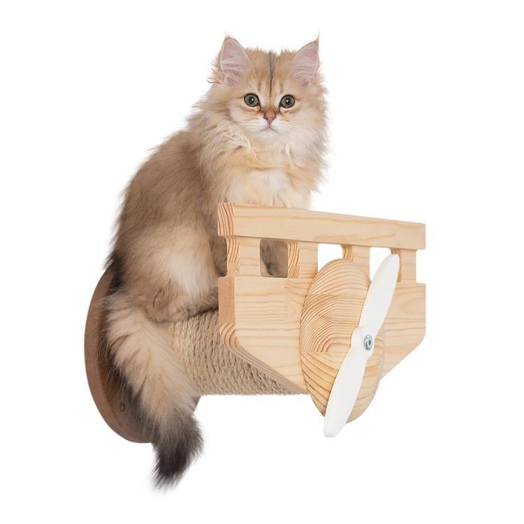 キャットウォーク キャットステップ 猫用品 ペット用品 猫家具 爪研ぎ 壁掛け ペット共生 猫部屋 賃貸おすすめ PLANE MYZOO MZ0038_8