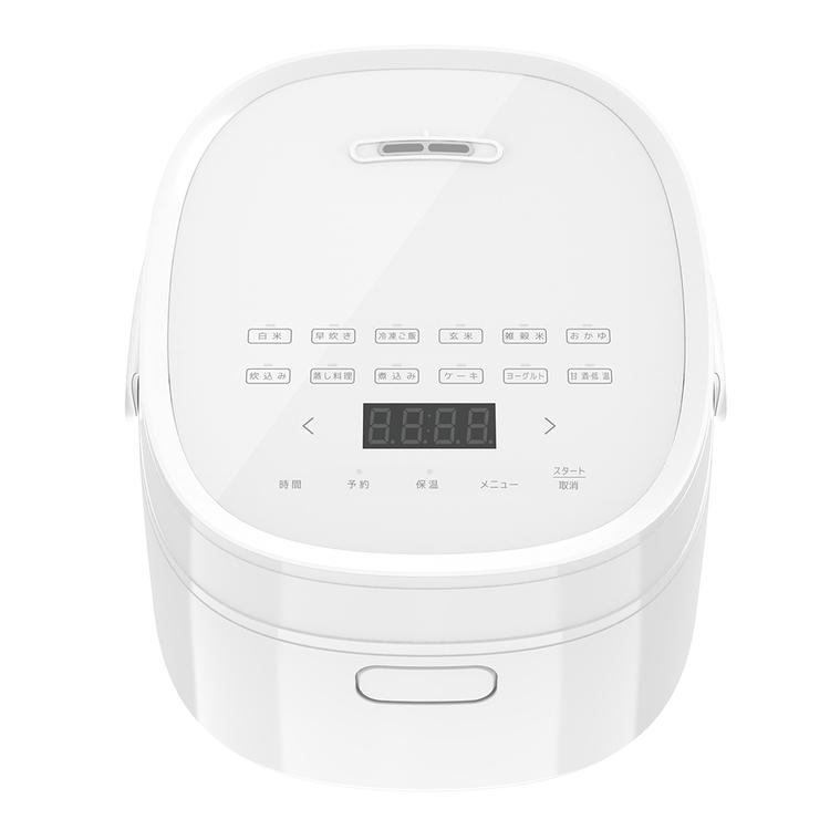 炊飯器 5.5合炊飯器 マイコン式 炊飯メニュー機能 玄米 蒸し料理 低温
