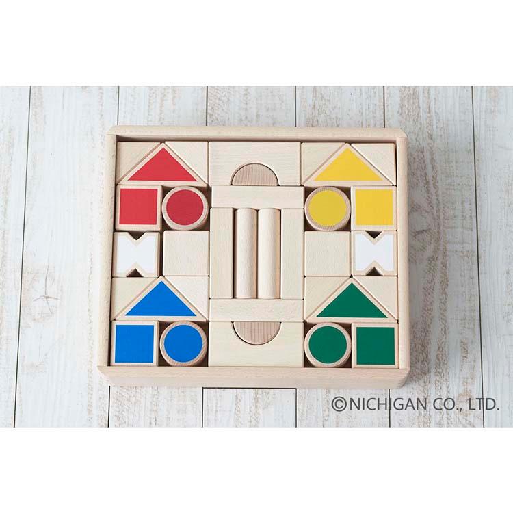 NICHIGAN（ニチガン） 木のおもちゃ 知育玩具 木製玩具 ギフト 天然木