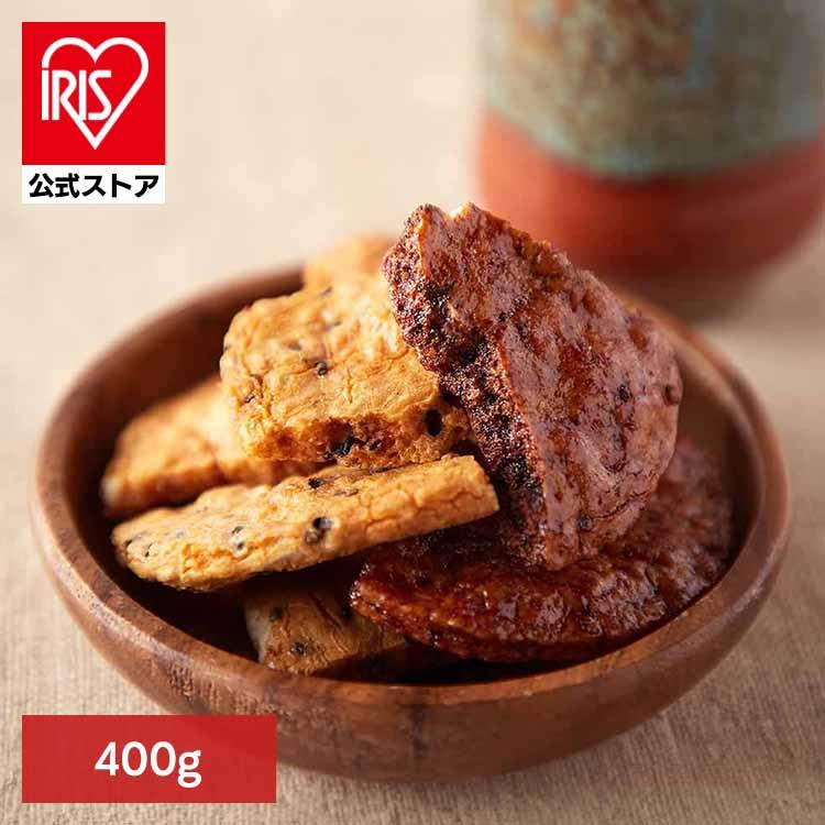 せんべい 割れせん 老舗 和菓子 米菓 醤油 煎餅 お徳用 大容量 (無選別)割れ醤油煎餅3種 400g SM00010398 カネフク製菓（Yahoo!・アイリスプラザ Yahoo!店）