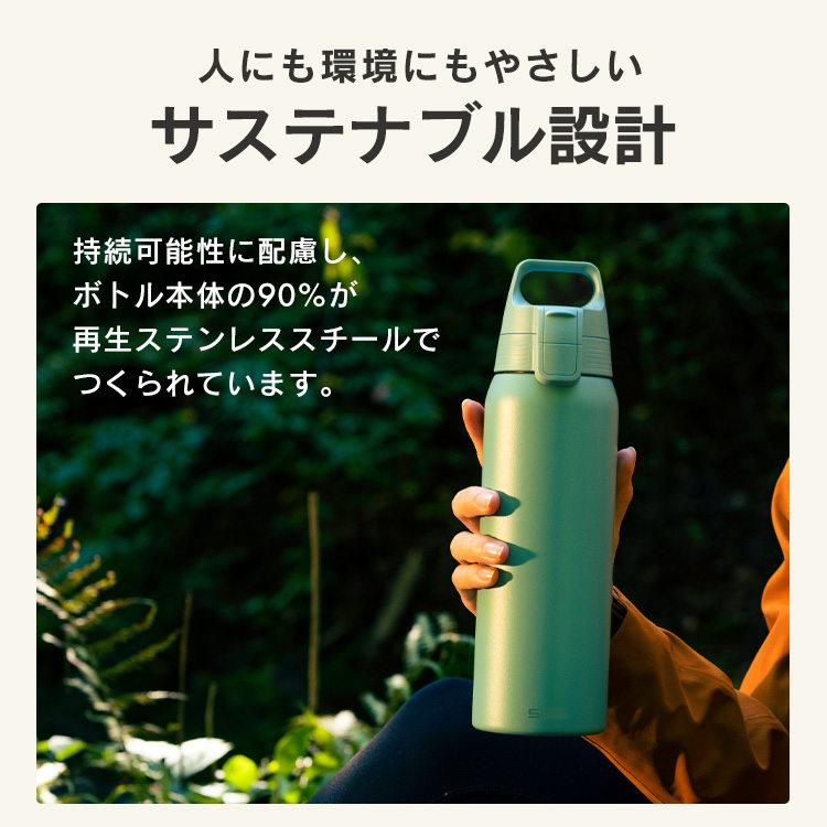 水筒 500ml 直飲み 保温 保冷 真空断熱 二重構造 炭酸 ジュース