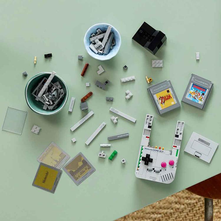 おもちゃ 玩具 ブロック プレゼント 誕生日 クリスマス インテリア ゲーム レトロ 大人レゴ LEGO(R) Game Boy(TM) 72046 SUPER MARIOの画像