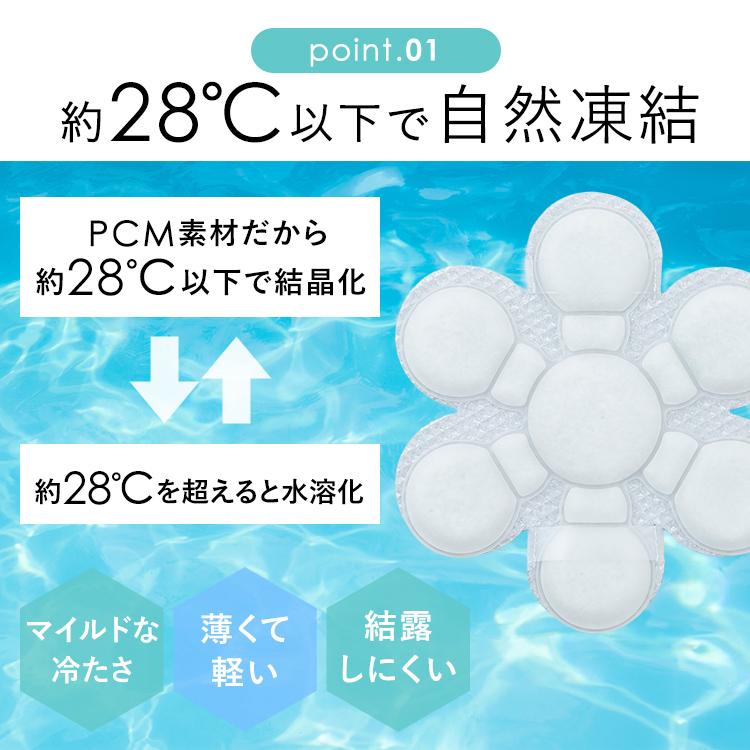 冷却グッズ 暑さ対策 涼みま専科 帽子冷やし NEO 28℃以下で自然に凍る