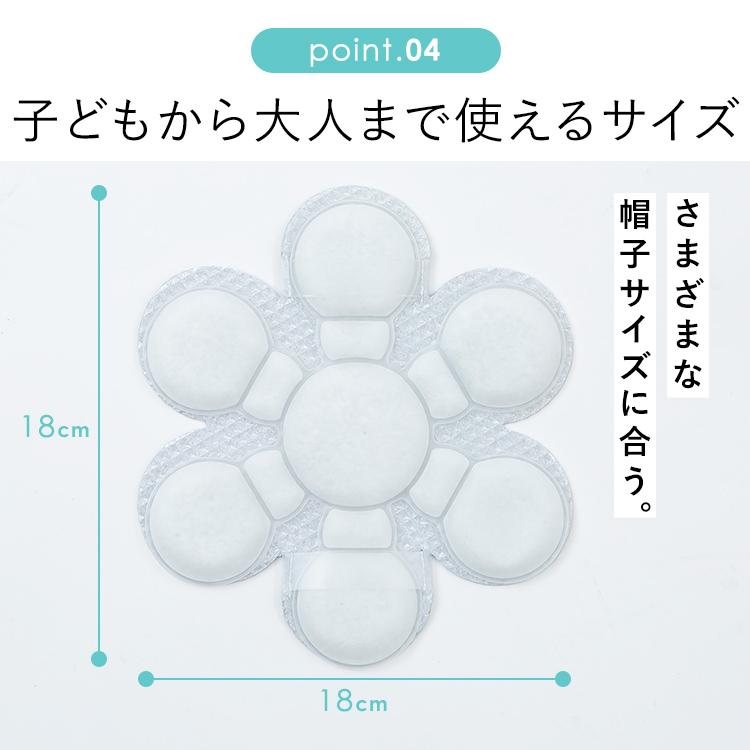冷却グッズ 暑さ対策 涼みま専科 帽子冷やし NEO 28℃以下で自然に凍る