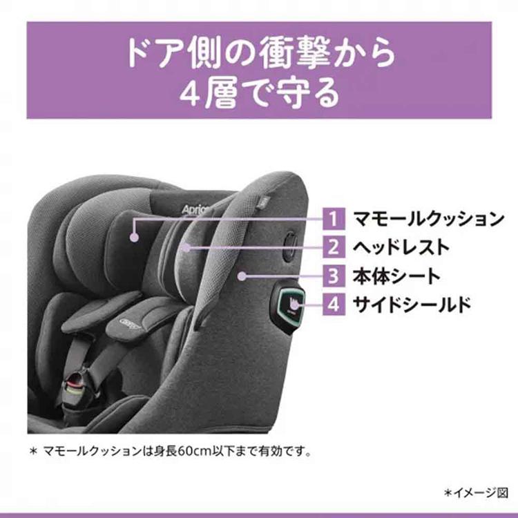 アップリカ（Aprica） チャイルドシート ISOFIX 回転式 新生児 長期