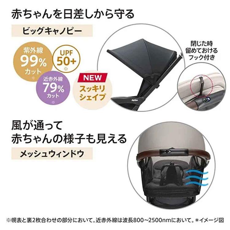 アップリカ（Aprica） ベビーカー b型 軽量 4輪フリー ファースト