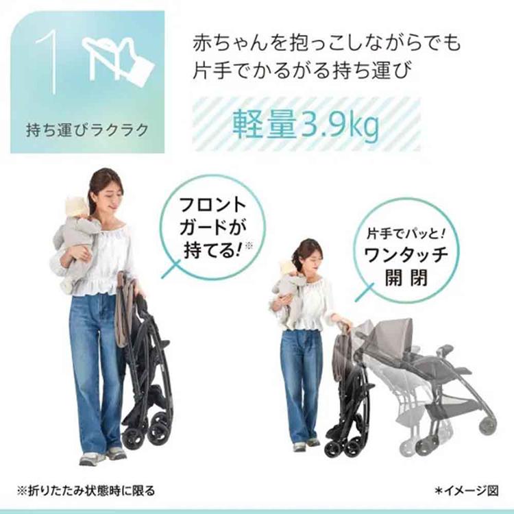 アップリカ（Aprica） ベビーカー a型 超軽量 ファーストベビーカー A
