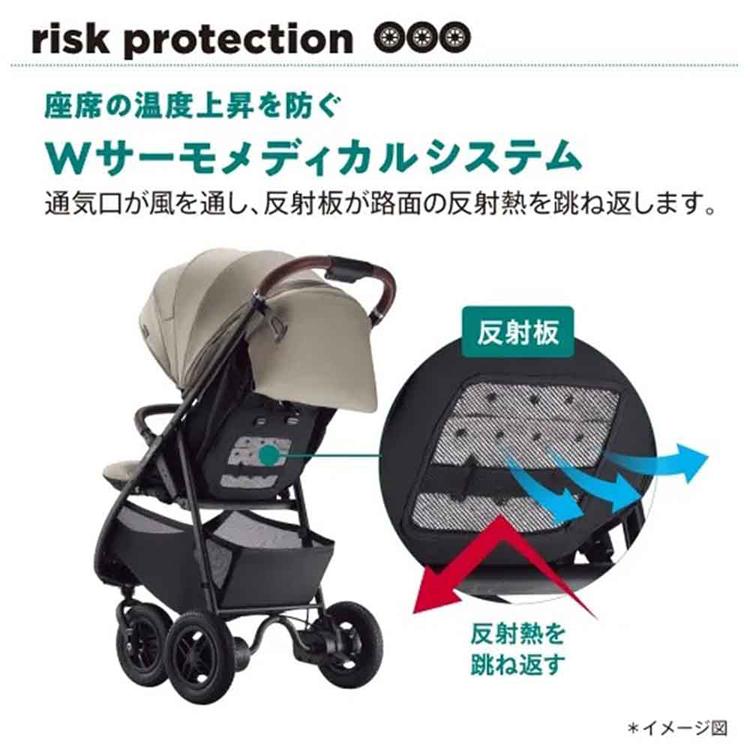 アップリカ（Aprica） ベビーカー a型 3輪 機能重視 ファースト