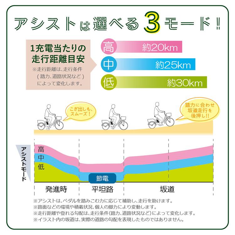 三輪自転車 電動アシスト ロータイプ E-PARTON 自転車 E-PARTON ロータイプ電動アシスト三輪自転車 容量5.8Ah BEPN18-WH E-PARTON (代引不可) (TD)_11