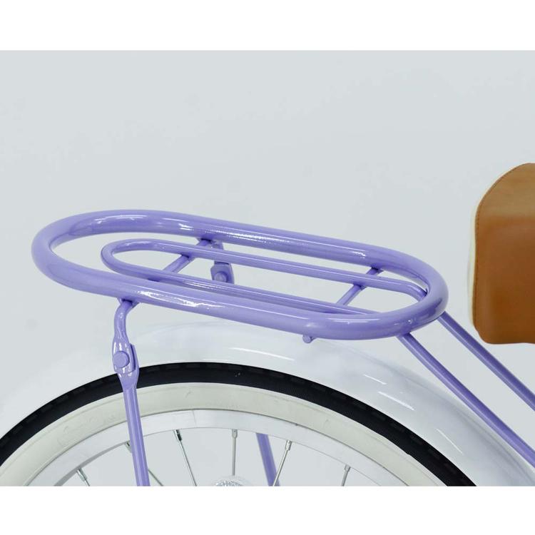 自転車 キッズバイク 18インチ ラベンダー ピンク ブルー ガーリー