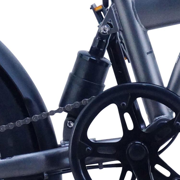 自転車 折りたたみ 20インチ ファットバイク リアサスペンション 外装6