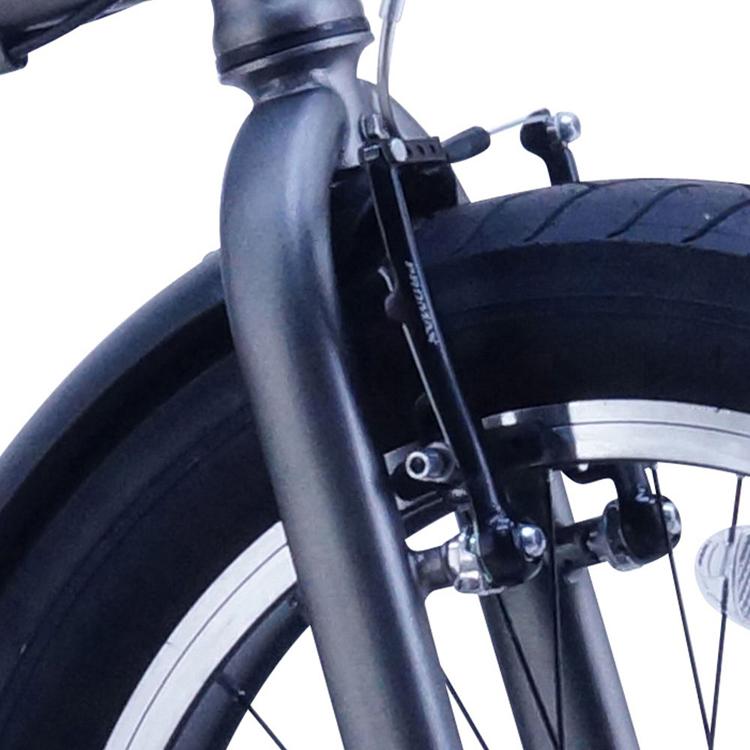 自転車 折りたたみ 20インチ ファットバイク リアサスペンション 外装6