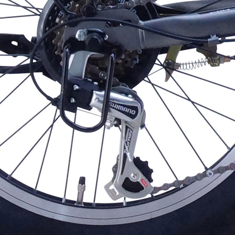 自転車 折りたたみ 20インチ ファットバイク リアサスペンション 外装6
