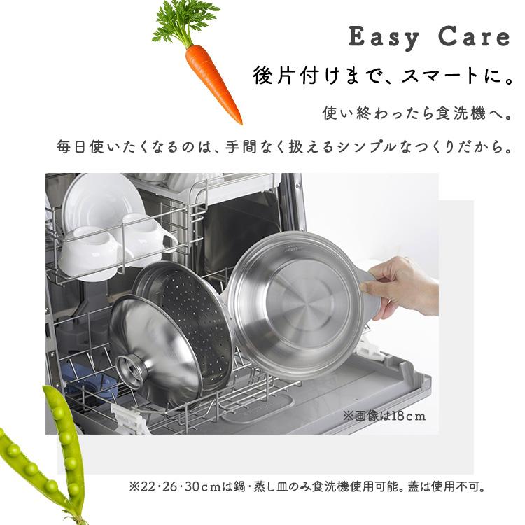 鍋 卓上鍋 30cm 蒸し皿 セット IH ガス火 蒸し器 ステンレス