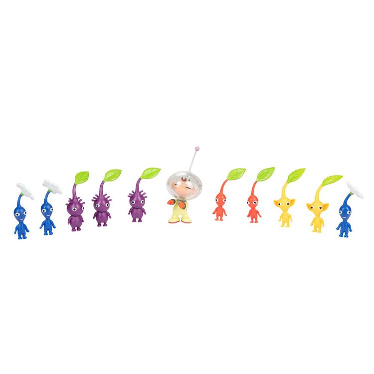 ピクミン フィギュア 青ピクミン 黄ピクミン 赤ピクミン 紫ピクミン