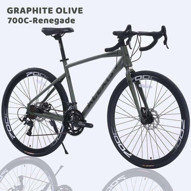 MASI STRADA 700cc ロードバイク 外装16段変速 ロードバイク 通勤通学 700C 自転車 STIシフター クイックリリース 16
