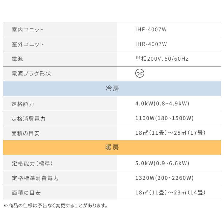 IRIS OHYAMA（アイリスオーヤマ） エアコン 14畳 工事費込 ルーム