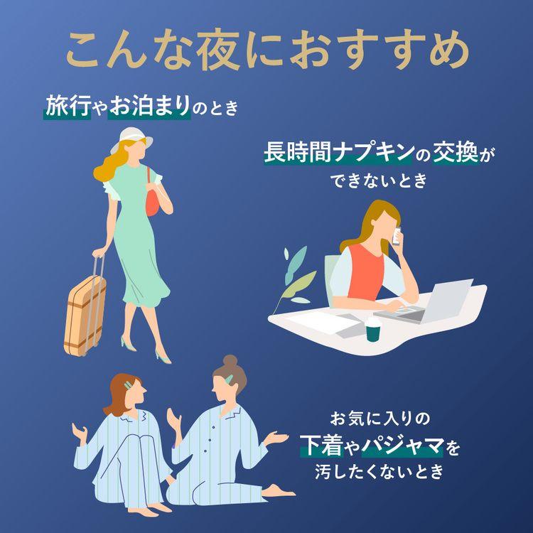 ロリエ ナプキン 生理用品 ショーツ サニタリー 朝までブロック 安心