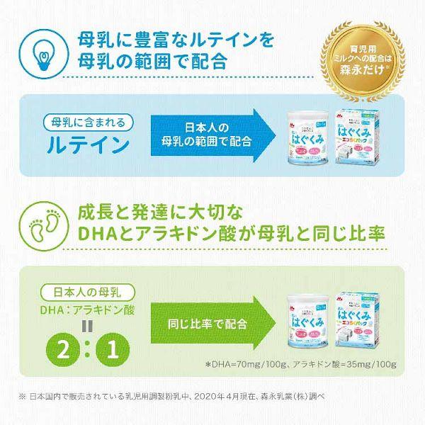 森永乳業 森永 ドライミルク はぐくみ 大缶 800g (D) : アイリスプラザ