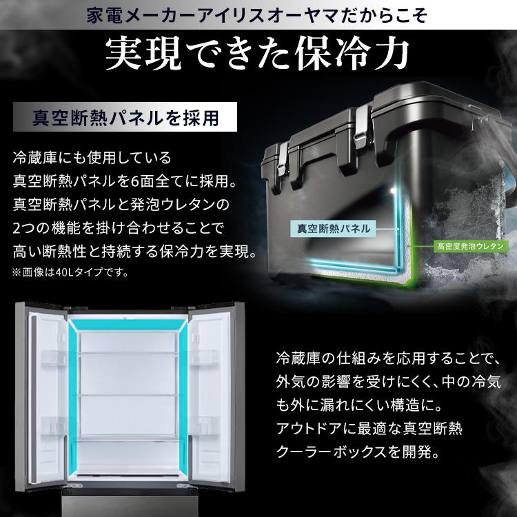IRIS OHYAMA（アイリスオーヤマ） クーラーボックス 大型 釣り 40L
