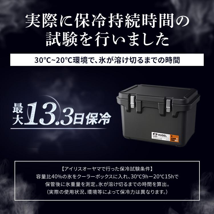 IRIS OHYAMA（アイリスオーヤマ） クーラーボックス 大型 40L ハード