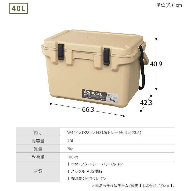 IRIS OHYAMA（アイリスオーヤマ） クーラーボックス 釣り 40L ウレタン