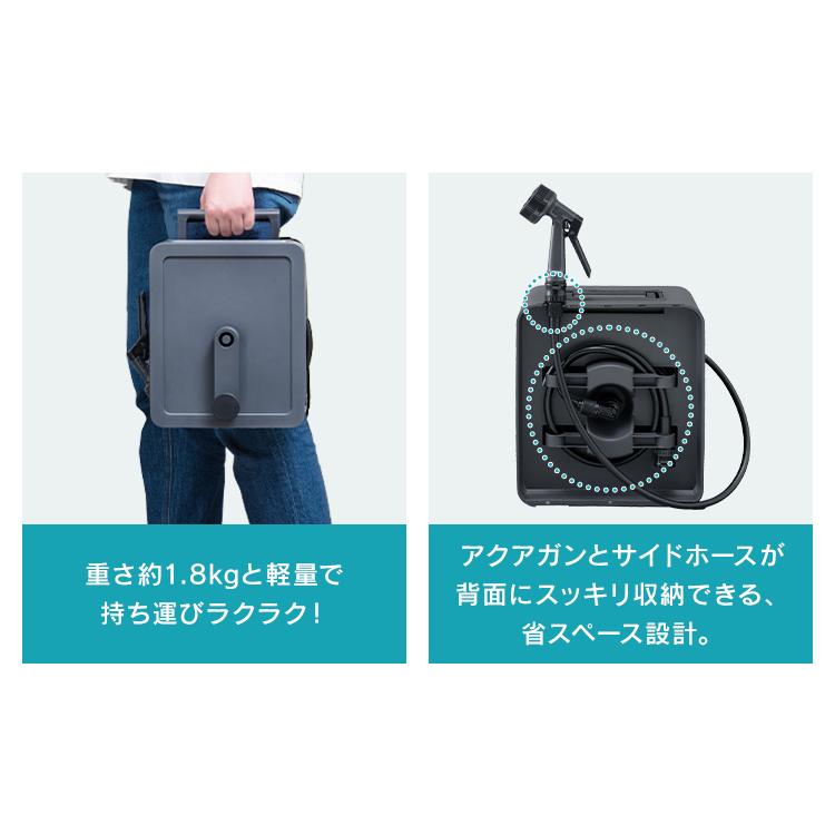 IRIS OHYAMA （2年保証付き）ホース ホースリール 10m 散水