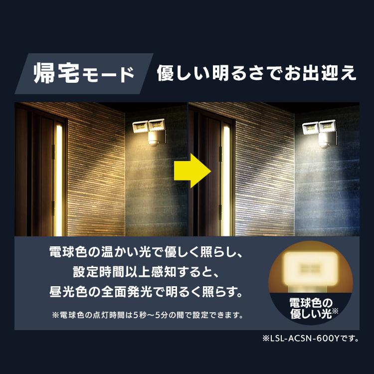 IRIS OHYAMA LEDポーチライト 2点セット IRIS OHYAMA（アイリスオーヤマ） センサーライト led 屋外 乾電池式