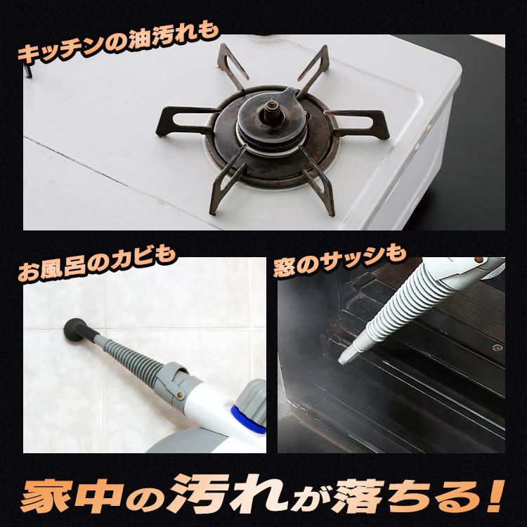 IRIS OHYAMA スチームクリーナー ハンディ 12点セット アイリス