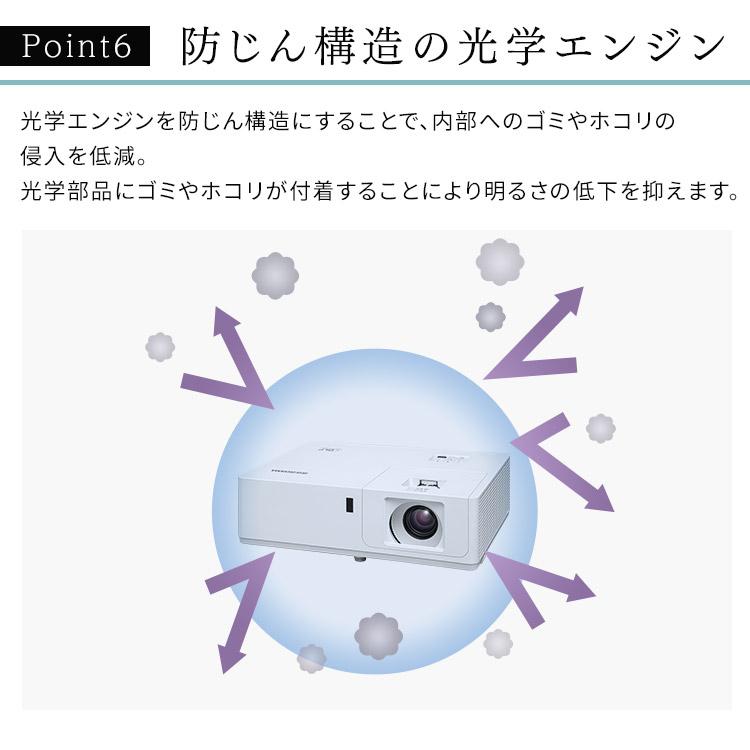 ミドルラインプロジェクター IP-EU500W アイリスオーヤマ 安心延長保証対象の画像
