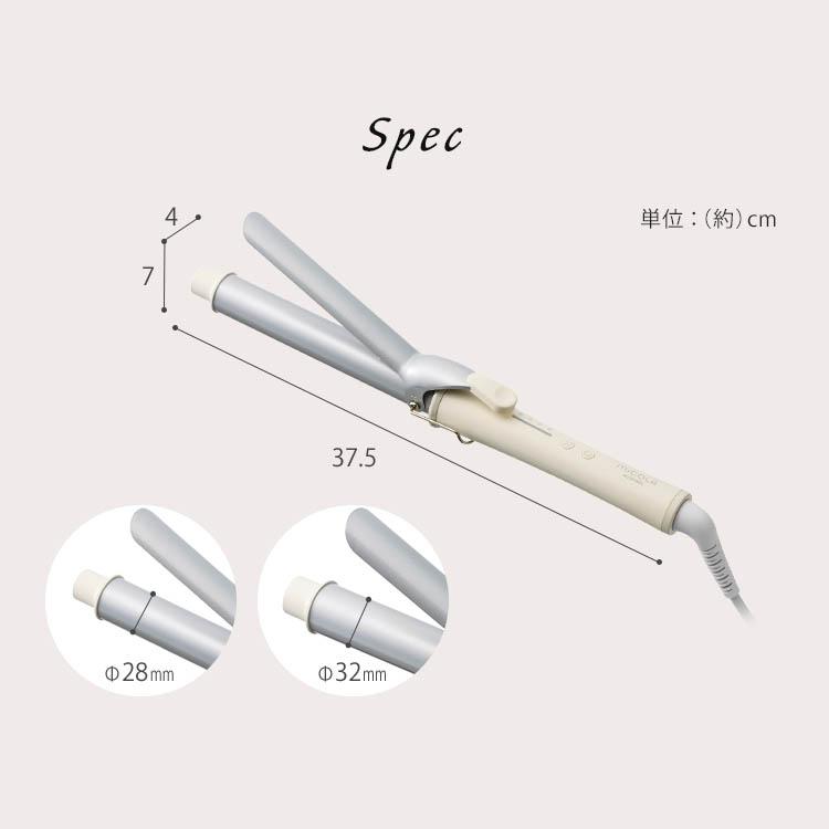 MiCOLA ヘアアイロン アイリスオーヤマ セラミック カールアイロン