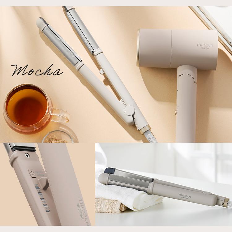 MiCOLA ヘアアイロン カール ストレート 2way アイリスオーヤマ MiCOLA ヘアアイロン カール ストレート 2way アイリスオーヤマ
