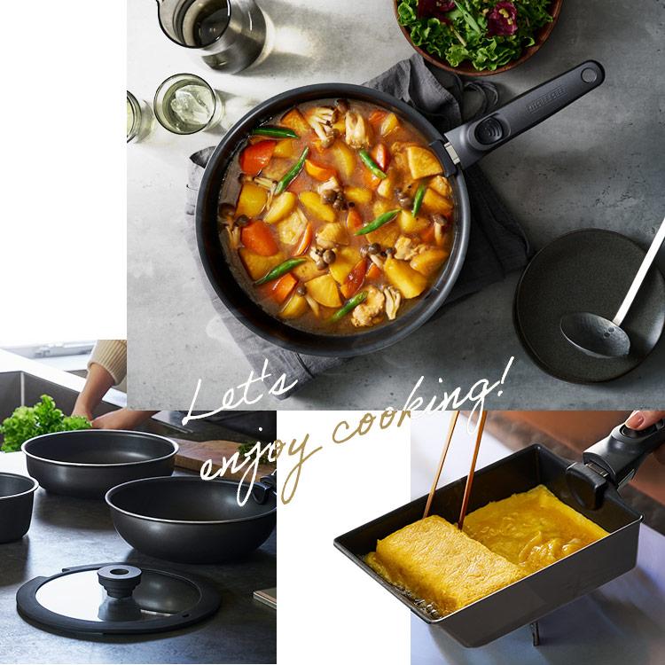 IRIS OHYAMA（アイリスオーヤマ） フライパン フライパンセット 12点