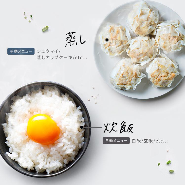 電気圧力鍋 レシピ本 3L 圧力調理 圧力鍋 煮物 無水調理 蒸し 低温調理 発酵 炊飯 PMPC-REMA アイリスオーヤマ 安心延長保証対象 | IRIS OHYAMA | 03