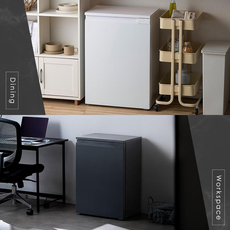 IRIS OHYAMA 冷凍庫 小型 家庭用 66L アイリスオーヤマ 奥行