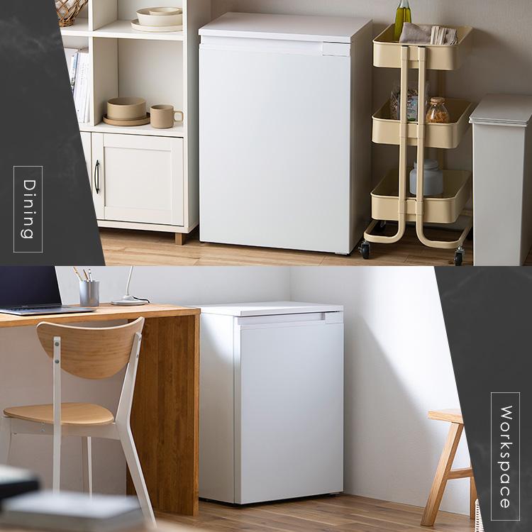 IRIS OHYAMA 冷凍庫 小型 家庭用 66L アイリスオーヤマ 奥行スリム