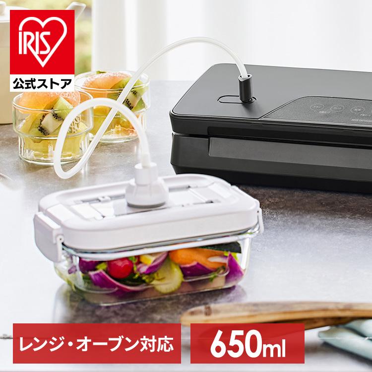 IRIS OHYAMA（アイリスオーヤマ） 耐熱容器 ガラス 650ml TGS-650