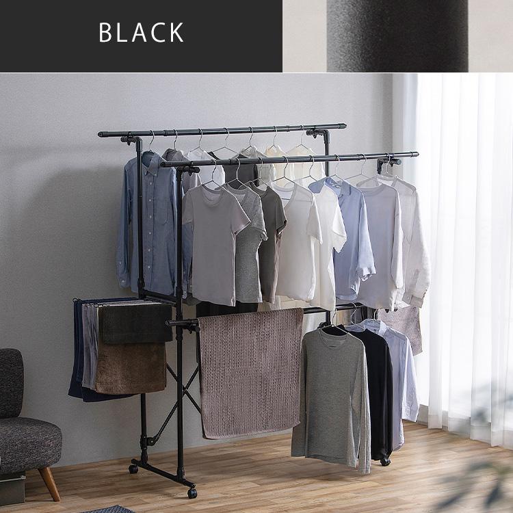 IRIS OHYAMA（アイリスオーヤマ） 室内物干し 折りたたみ 物干スタンド