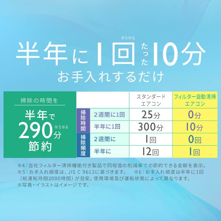 エアコン 18畳 単品 アイリスオーヤマ ルームエアコン クーラー 5.6kW フィルター自動清掃 省エネ 冷暖房 新品 IAF-5607M 安心延長保証対象｜irisplaza｜05