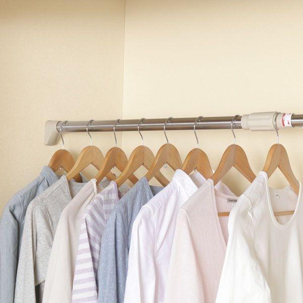 IRIS OHYAMA（アイリスオーヤマ） つっぱり棒 伸縮棒 幅110〜190cm 耐