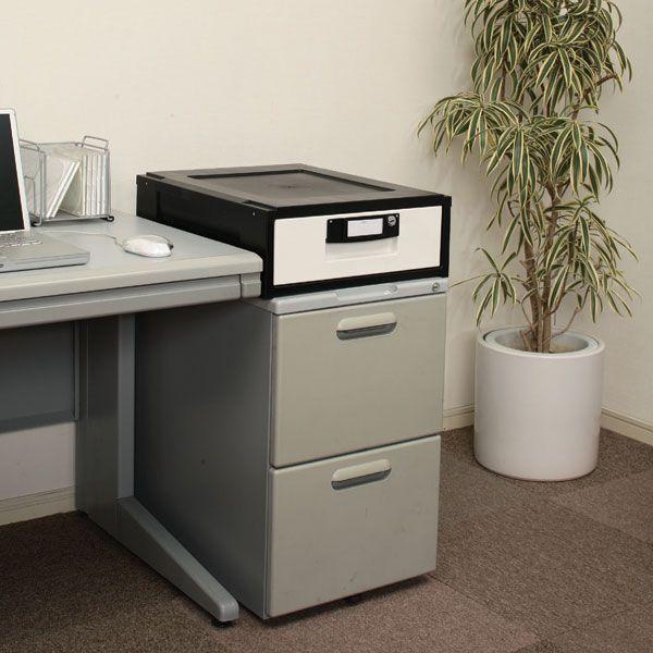 IRIS OHYAMA（アイリスオーヤマ） キャビネット 引き出し 鍵 オフィス