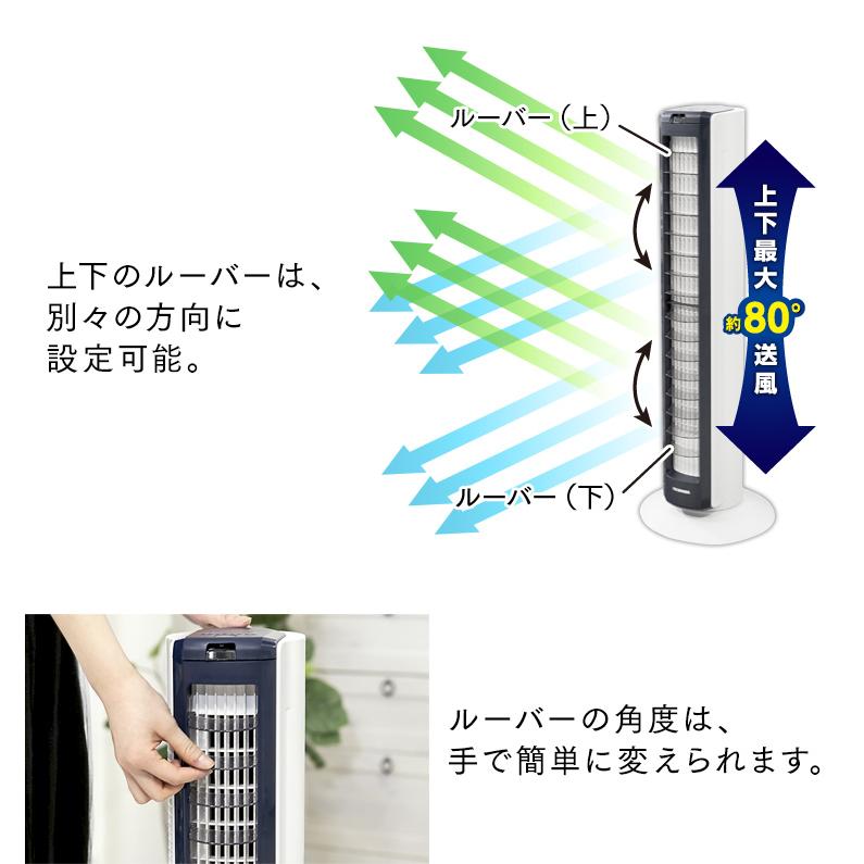 IRIS OHYAMA 扇風機 羽なし アイリスオーヤマ 小型 静音 軽量