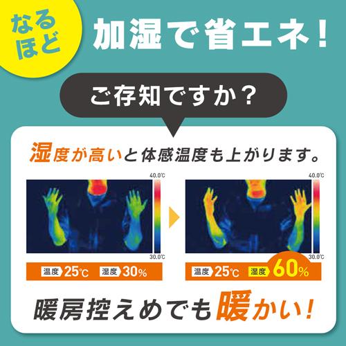 加湿器 スチーム式 卓上加湿器 おしゃれ 小型 アロマ 卓上 コンパクト アイリスオーヤマ 260ml 2.4L 7畳 AHM-H26B 安心延長保証対象 | IRIS OHYAMA | 05